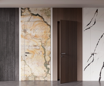 Modern Single Door-ID:813373099