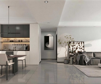 Modern A Living Room-ID:917212967