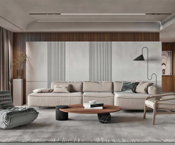 Modern A Living Room-ID:683443076