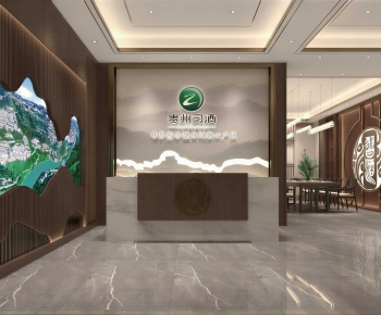 New Chinese Style Exhibition Hall-ID:817589045