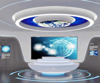 Modern Exhibition Hall-ID:292819985