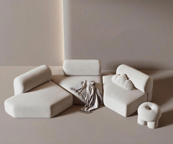 Modern Curved Sofa-ID:385931024