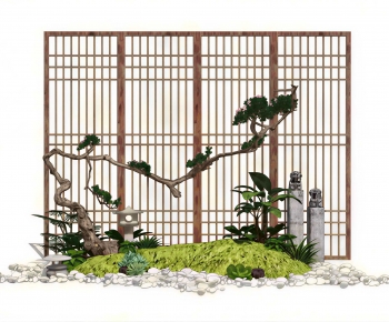 New Chinese Style Plant Landscaping-ID:968226916