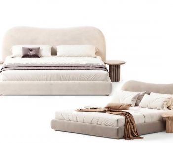 Modern Double Bed-ID:537813905