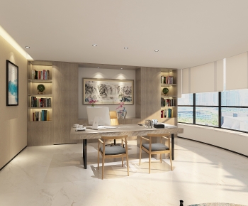 New Chinese Style Manager's Office-ID:538805016
