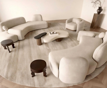 Wabi-sabi Style Sofa Combination-ID:849113944