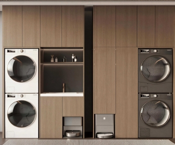 Modern Laundry Cabinet-ID:557096001