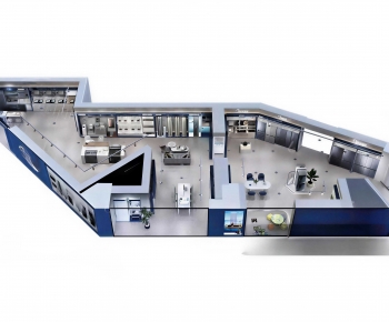 Modern Exhibition Hall-ID:103195911