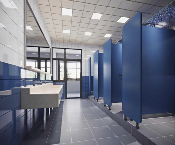 Modern Public Toilet-ID:340572129