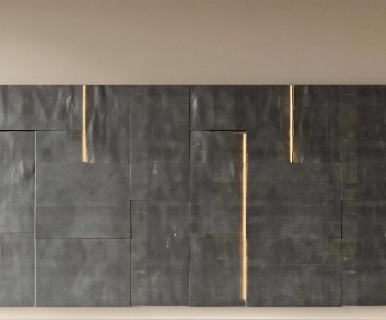 Wabi-sabi Style TV Wall-ID:234535931