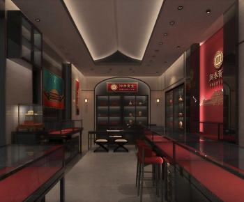 New Chinese Style Exhibition Hall-ID:363316061