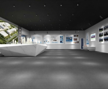Modern Office Exhibition Hall-ID:283602002