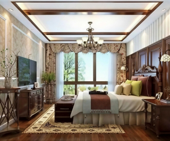 American Style Bedroom-ID:994950069