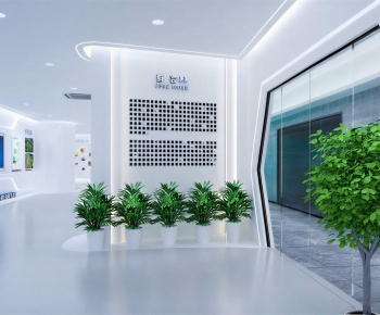 Modern Exhibition Hall-ID:940370676
