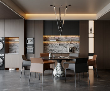 Modern Dining Room-ID:671535029