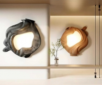 Wabi-sabi Style Wall Lamp-ID:195369794