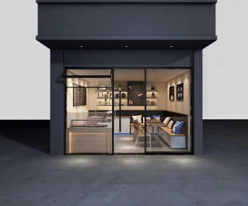 Modern Facade Element-ID:396564964