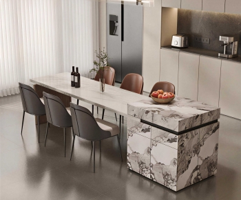 Modern Dining Table And Chairs-ID:331609015