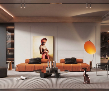 Modern A Living Room-ID:138189087