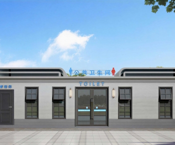 Modern Public Building-ID:480484014