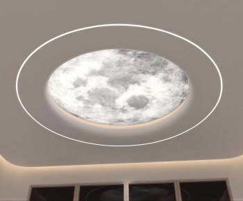 Modern Suspended Ceiling-ID:714271169