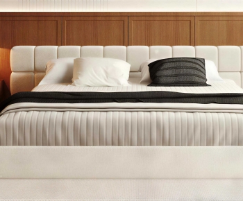 Modern Double Bed-ID:690729632