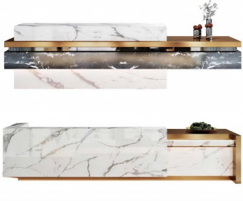Modern Reception Desk-ID:425150413