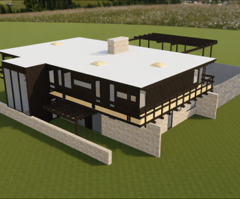 Modern Detached Villa-ID:437072992