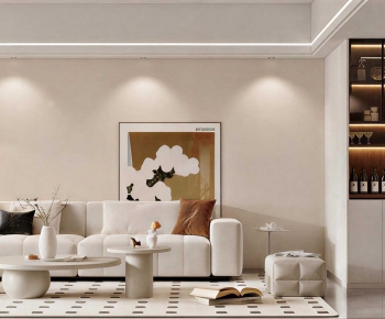 Modern A Living Room-ID:376157056