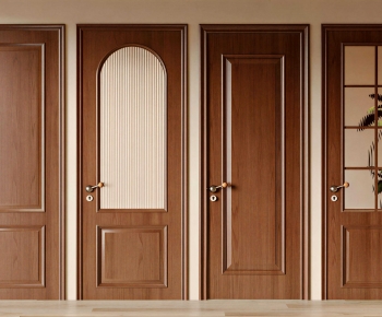 French Style Single Door-ID:119330994