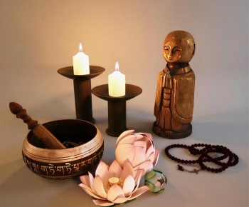 New Chinese Style Decorative Set-ID:221669917