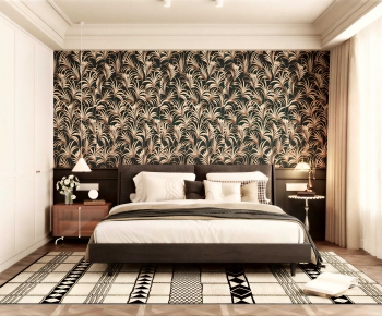 American Style Bedroom-ID:899084095