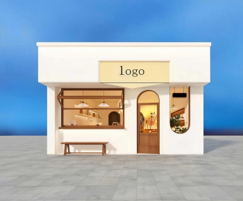Modern Facade Element-ID:689594031
