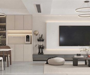 Modern A Living Room-ID:983552935