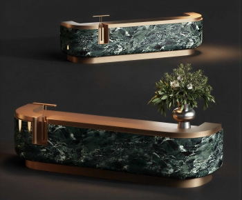 Modern Reception Desk-ID:340959077