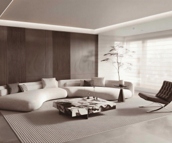Modern A Living Room-ID:418631089