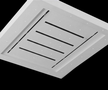Modern Suspended Ceiling-ID:448374995