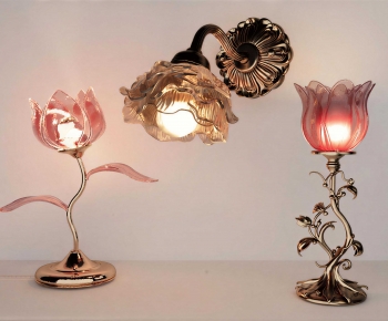 Retro Style Table Lamp-ID:234671125