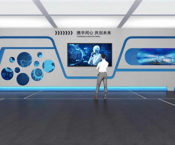 Modern Exhibition Hall-ID:111560891