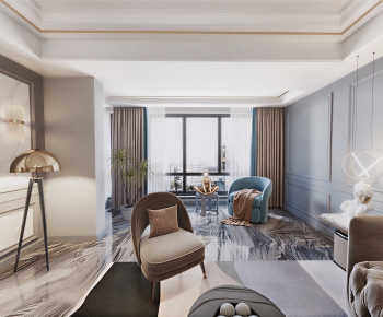 Modern A Living Room-ID:565264945