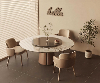 Modern Dining Table And Chairs-ID:132324932