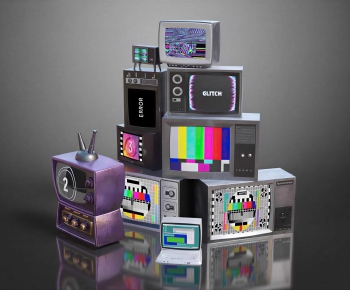 Modern TV Set-ID:565771101
