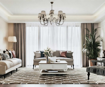 American Style A Living Room-ID:111677895