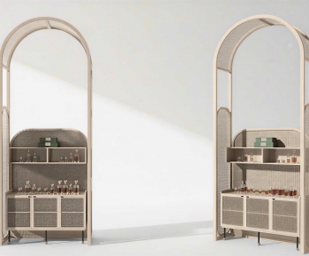 Nordic Style Wine Cabinet-ID:896819113