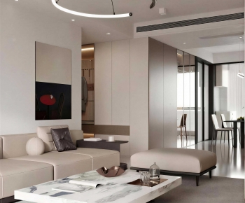 Modern A Living Room-ID:740843067