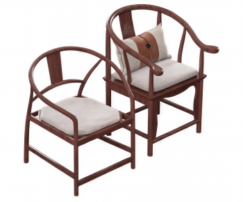 New Chinese Style Dining Chair-ID:302373899