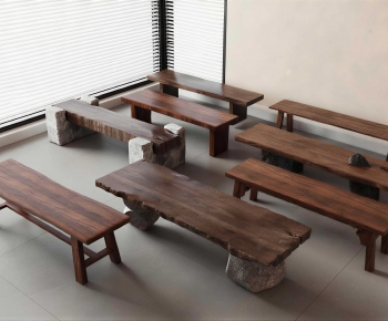 Wabi-sabi Style Bench-ID:317132001