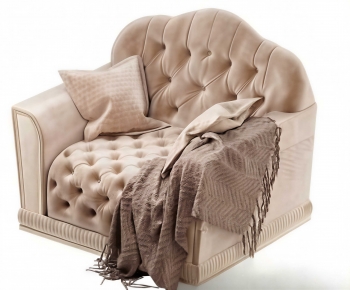 European Style Single Sofa-ID:391155006