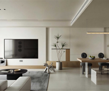 Modern A Living Room-ID:335484988