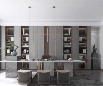 New Chinese Style Tea House-ID:687947993